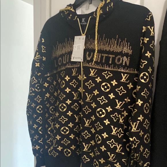 Black and Gold women pajama set - Picture 3 of 5